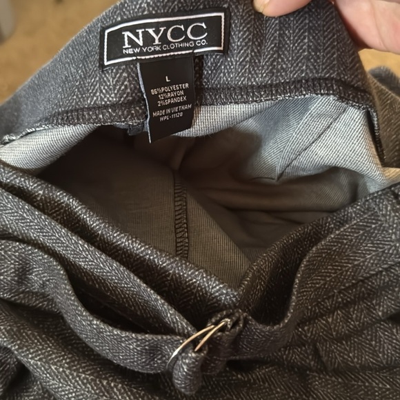 NYCC new pull on boot cut pants size large new - Picture 7 of 8